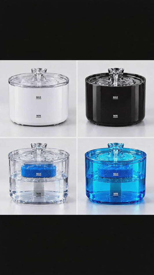 ZOVIQO™ SmartFlow Pet Water Fountain – 2.2L (74 oz)